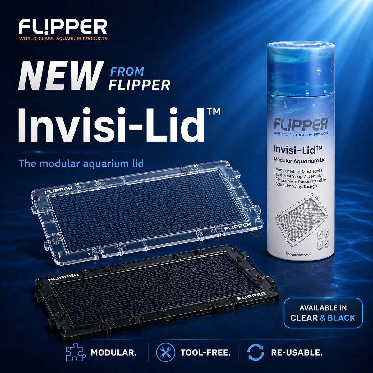Flipper Invisi-Lid modular